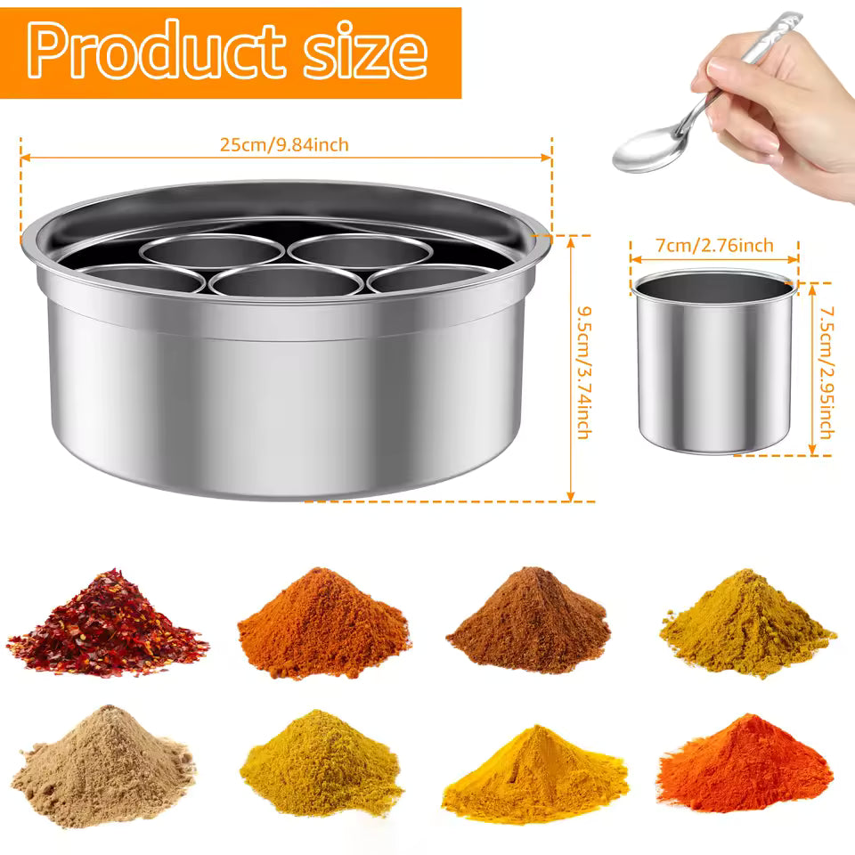 Masala Dabba Spice Box
