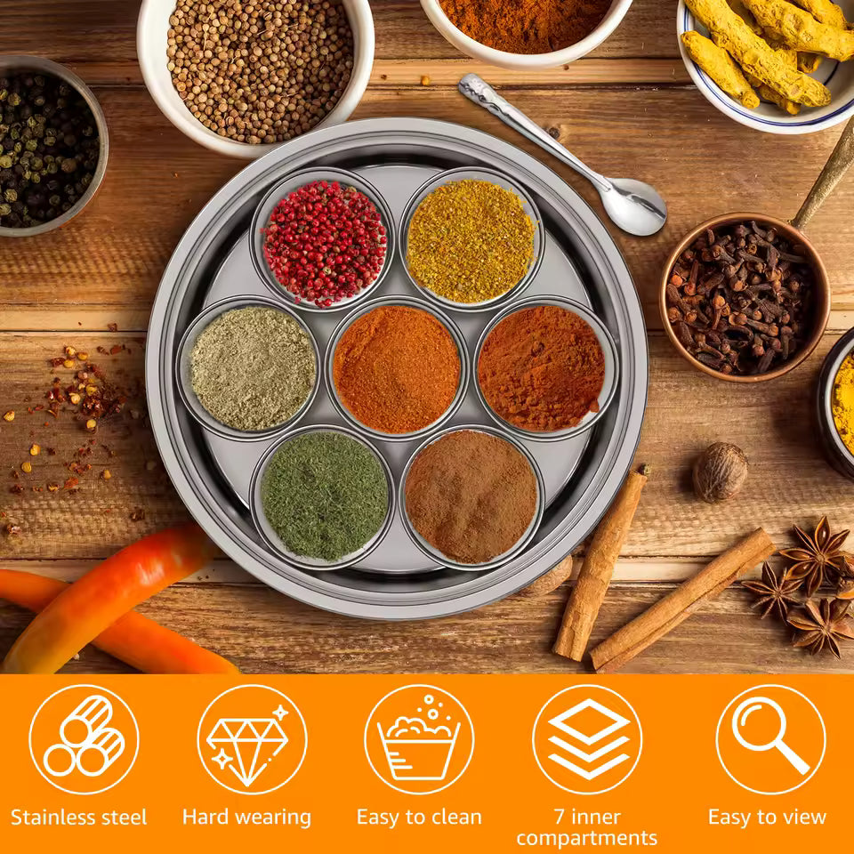Masala Dabba Spice Box