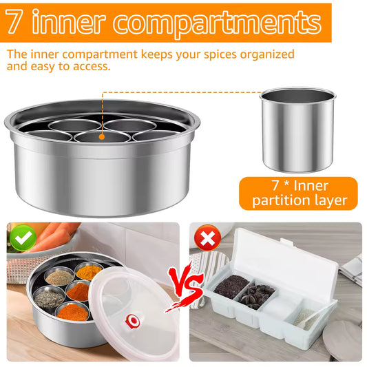 Masala Dabba Spice Box